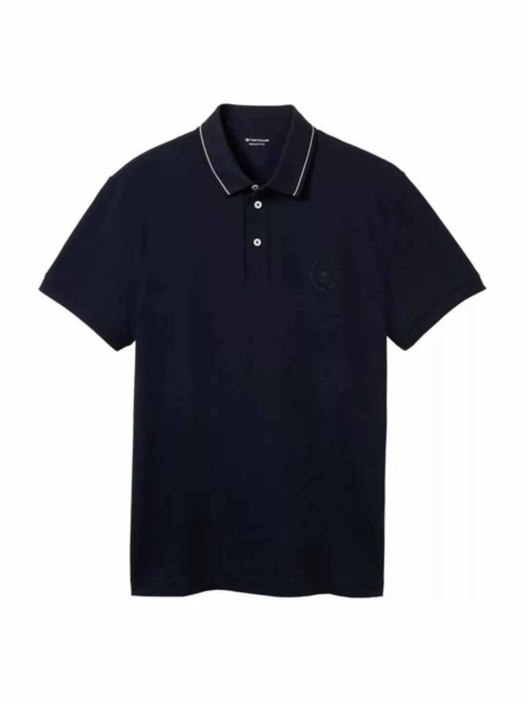 TOM TAILOR Poloshirt mit Logo Print günstig online kaufen