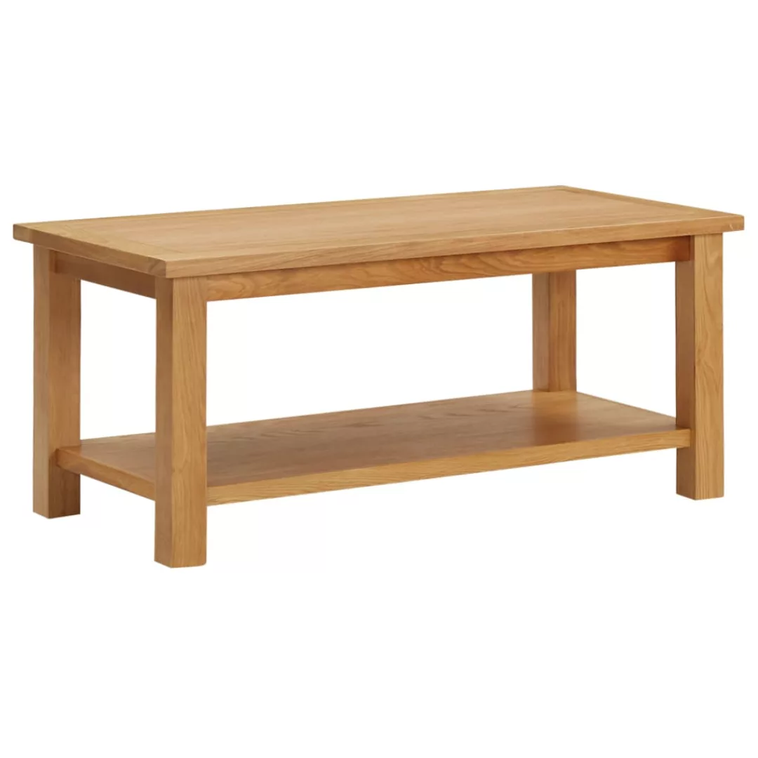 Couchtisch 90 X 45 X 40 Cm Eiche Massivholz günstig online kaufen