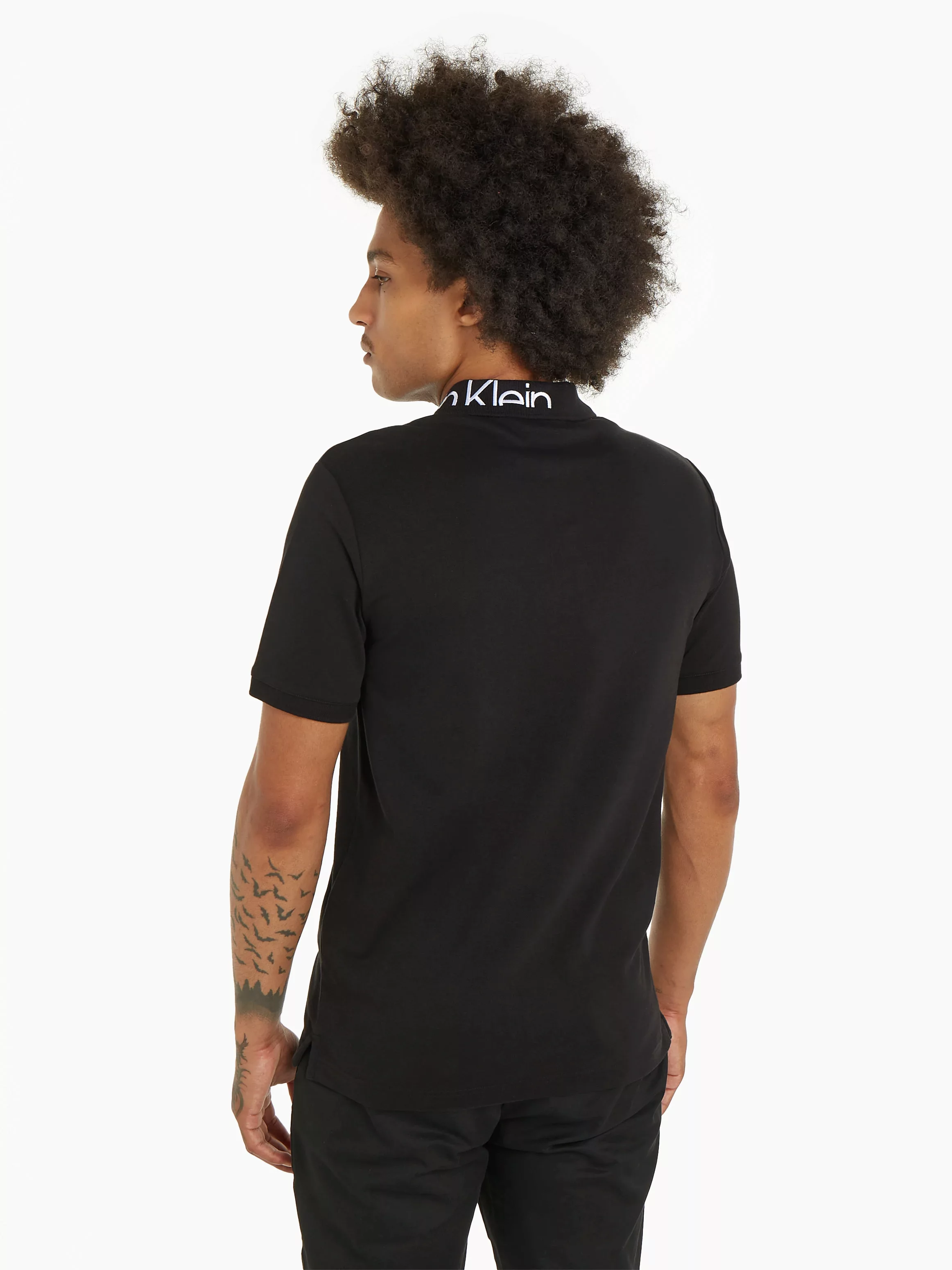Calvin Klein Poloshirt STRETCH PIQUE EMBROID LOGO POLO günstig online kaufen