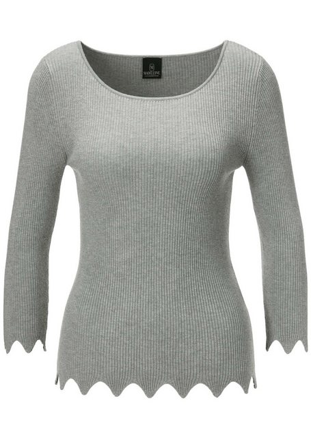 MADELEINE Strickpullover Pullover mit Zacken günstig online kaufen