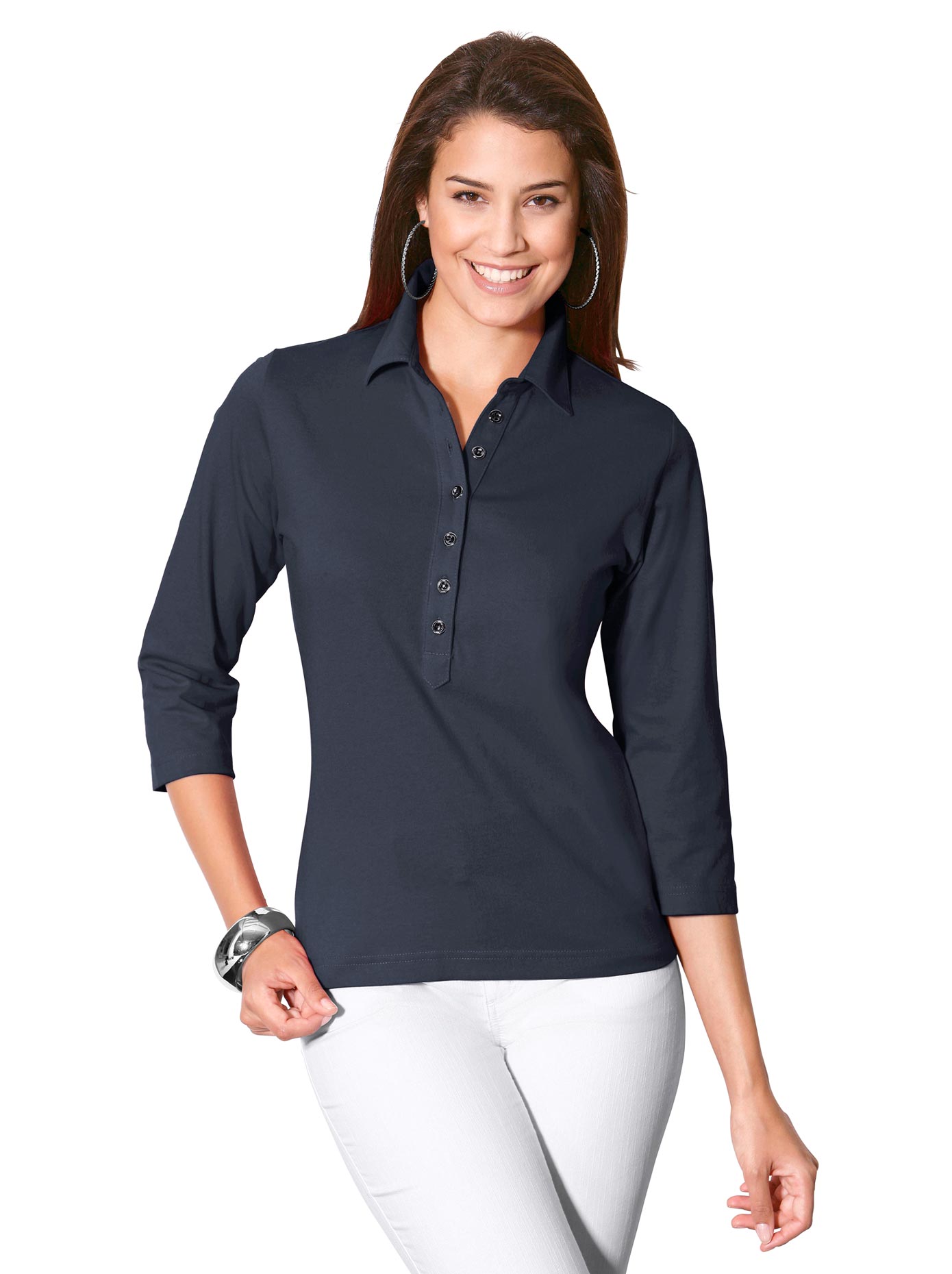 Casual Looks Poloshirt "Poloshirt", (1 tlg.) günstig online kaufen