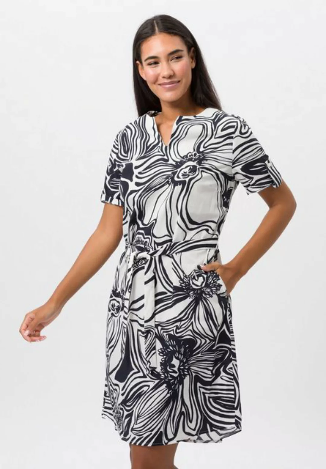 TUZZI Jerseykleid mit floralem Alloverprint günstig online kaufen