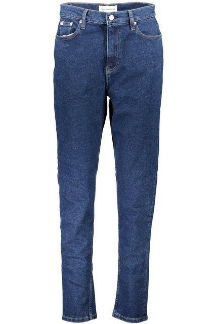 Calvin Klein Jeans 5-Pocket-Jeans Trendige Mom Jeans in Blau mit 5 Taschen günstig online kaufen