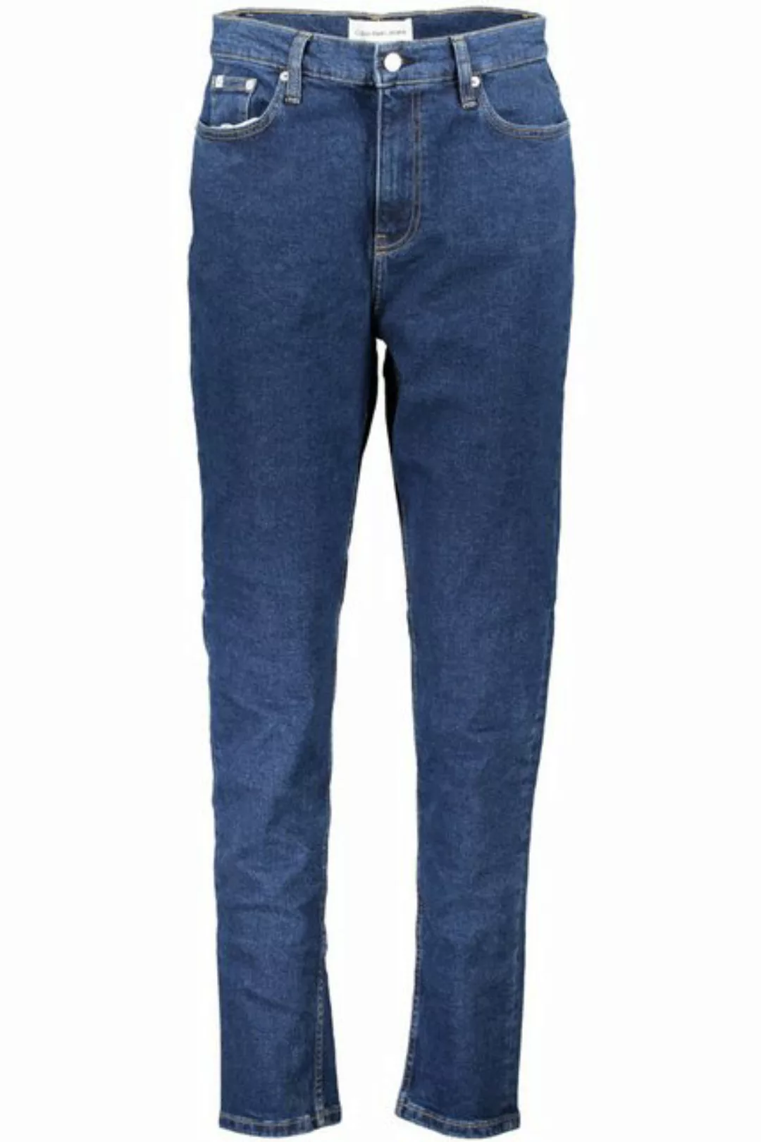 Calvin Klein Jeans 5-Pocket-Jeans Trendige Mom Jeans in Blau mit 5 Taschen günstig online kaufen