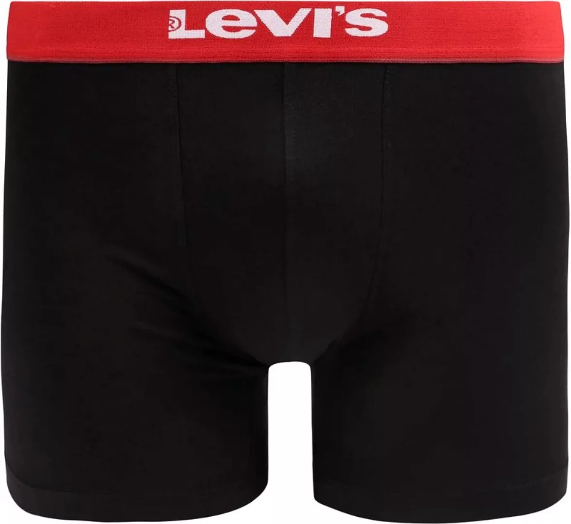 Levis Boxershorts, (Packung, 2er-Pack), mit breitem Logobund günstig online kaufen