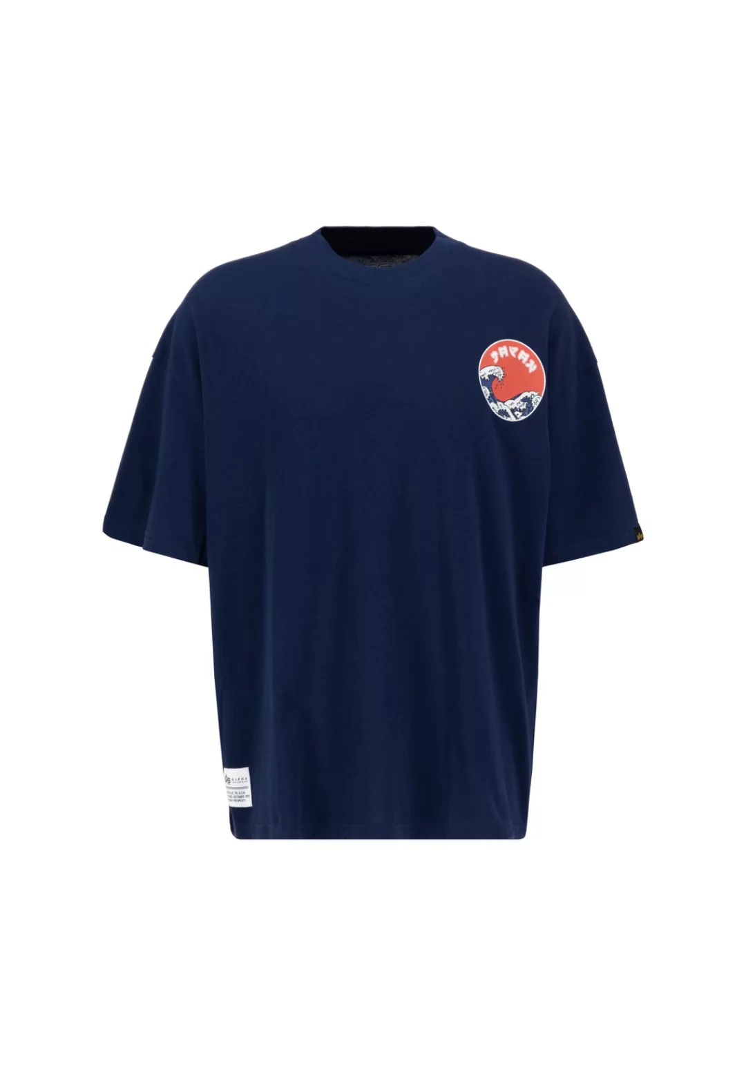 Alpha Industries T-Shirt "ALPHA INDUSTRIES Men - T-Shirts Japan Wave Warrio günstig online kaufen