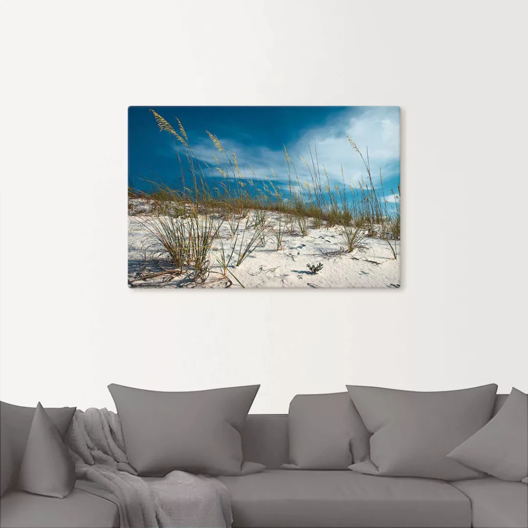 Artland Wandbild »Sanddüne und Gräser«, Strand, (1 St.), als Alubild, Outdo günstig online kaufen