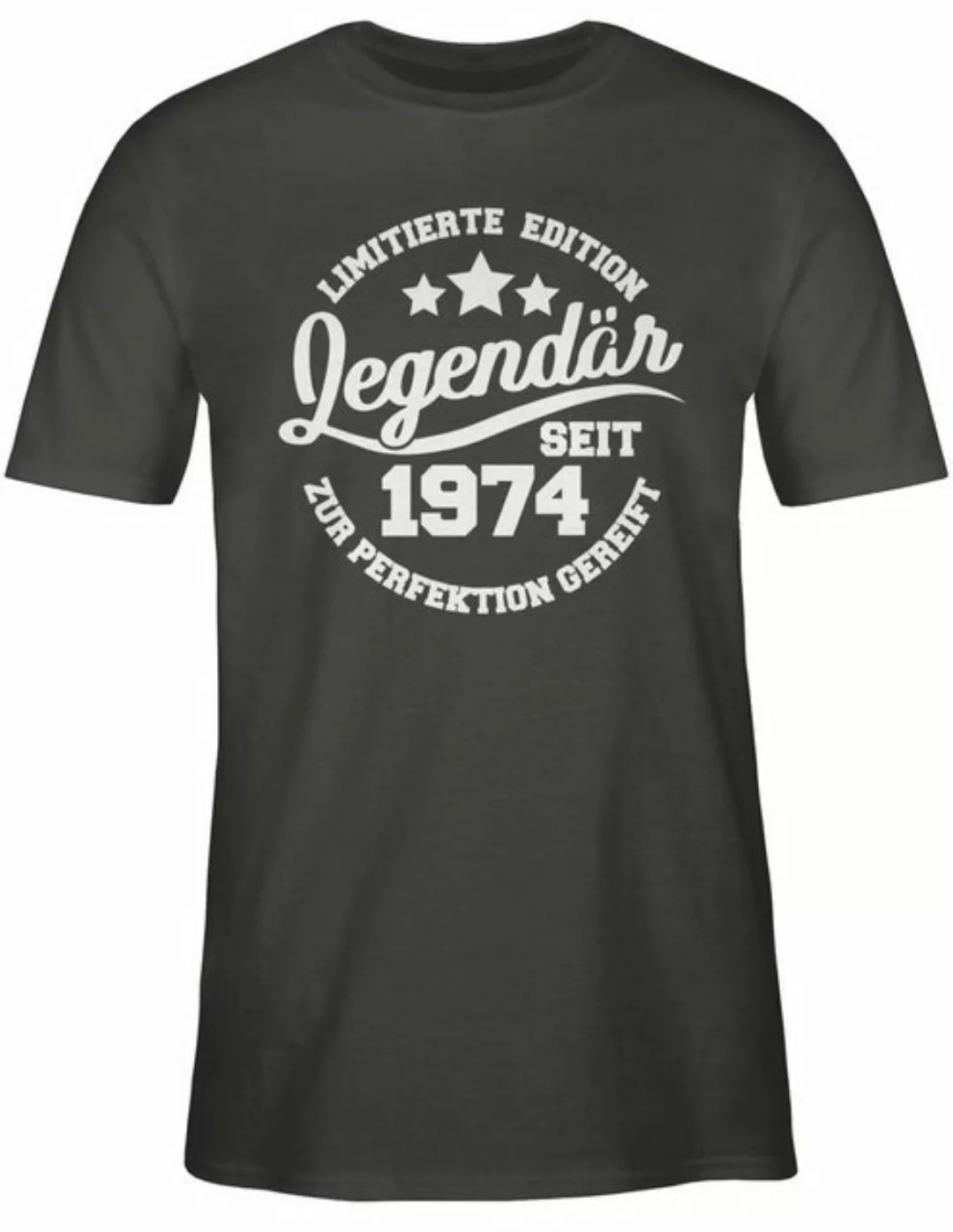 Shirtracer T-Shirt Legendär seit 1974 50. Geburtstag günstig online kaufen