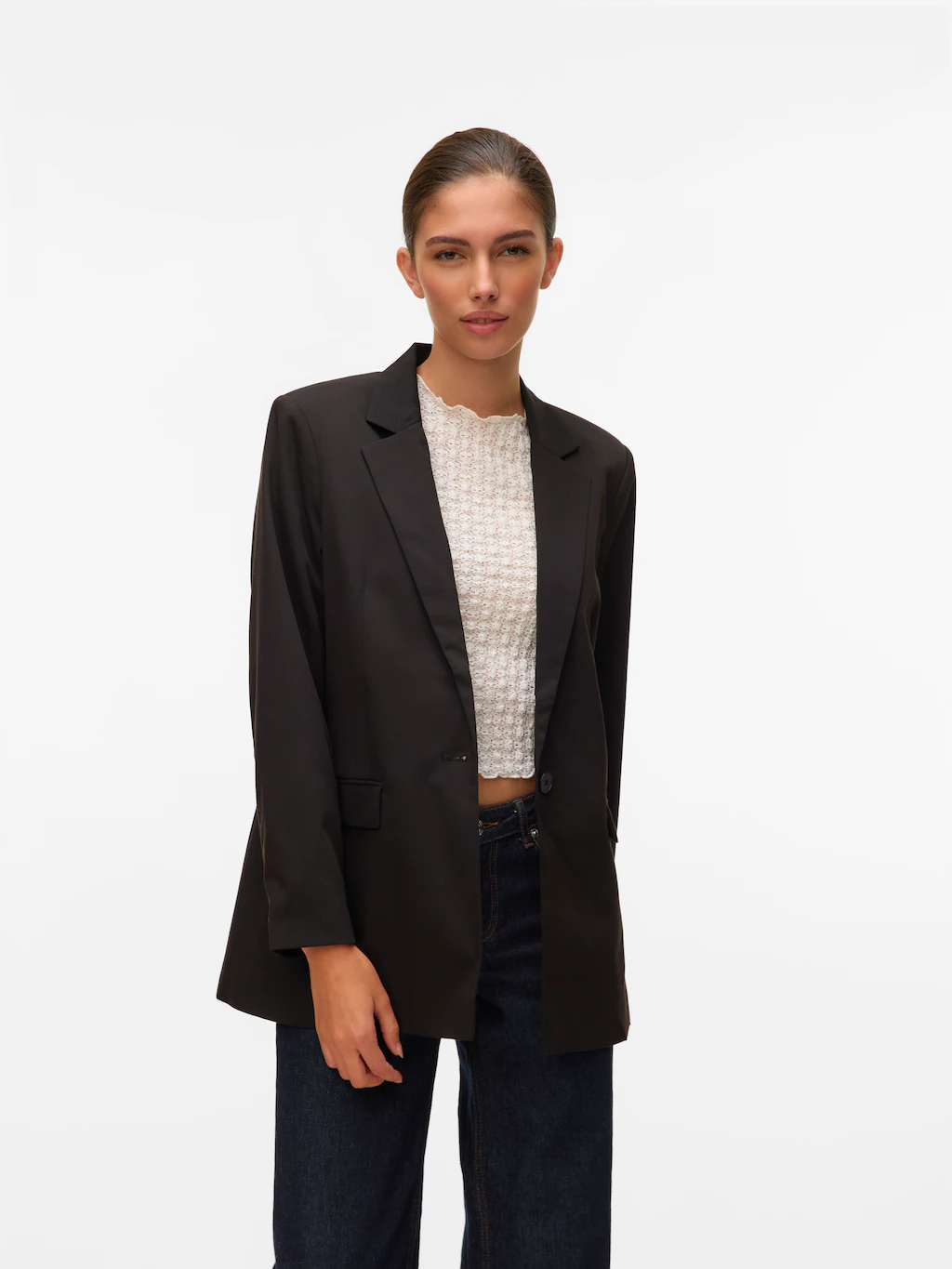 Vero Moda Blusenblazer "VMNILA LS SLIM BLAZER NOOS" günstig online kaufen