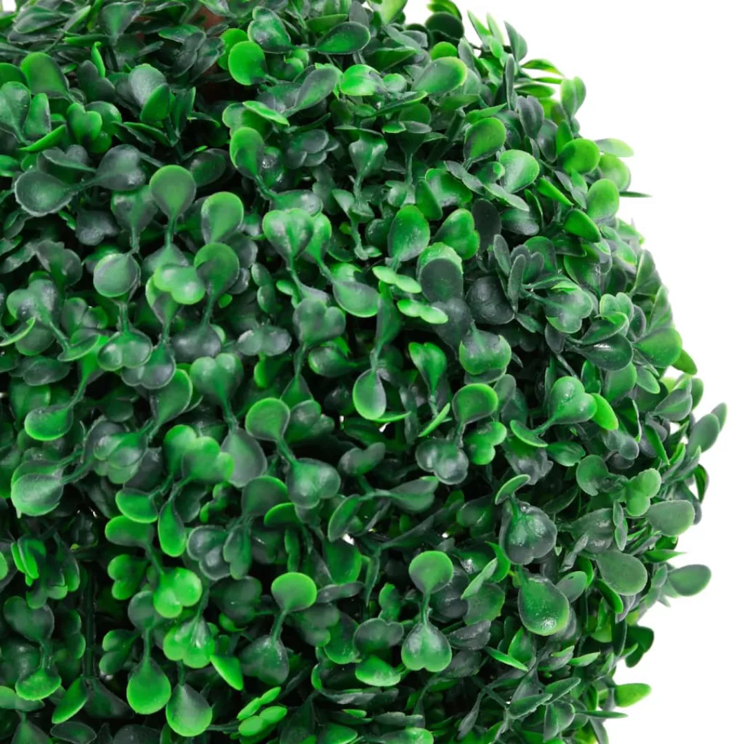 Künstlicher Buchsbaum Mit Topf Kugelform Grün 60 Cm günstig online kaufen