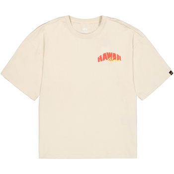 Alpha Industries  T-Shirts & Poloshirts Hawaii Aloha Backprint T-Shirt - vi günstig online kaufen