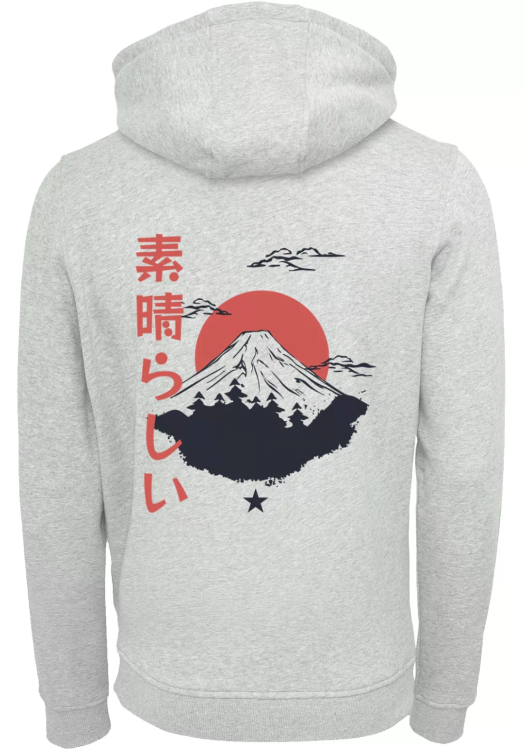 F4NT4STIC Kapuzenpullover "Mount Fuji" günstig online kaufen