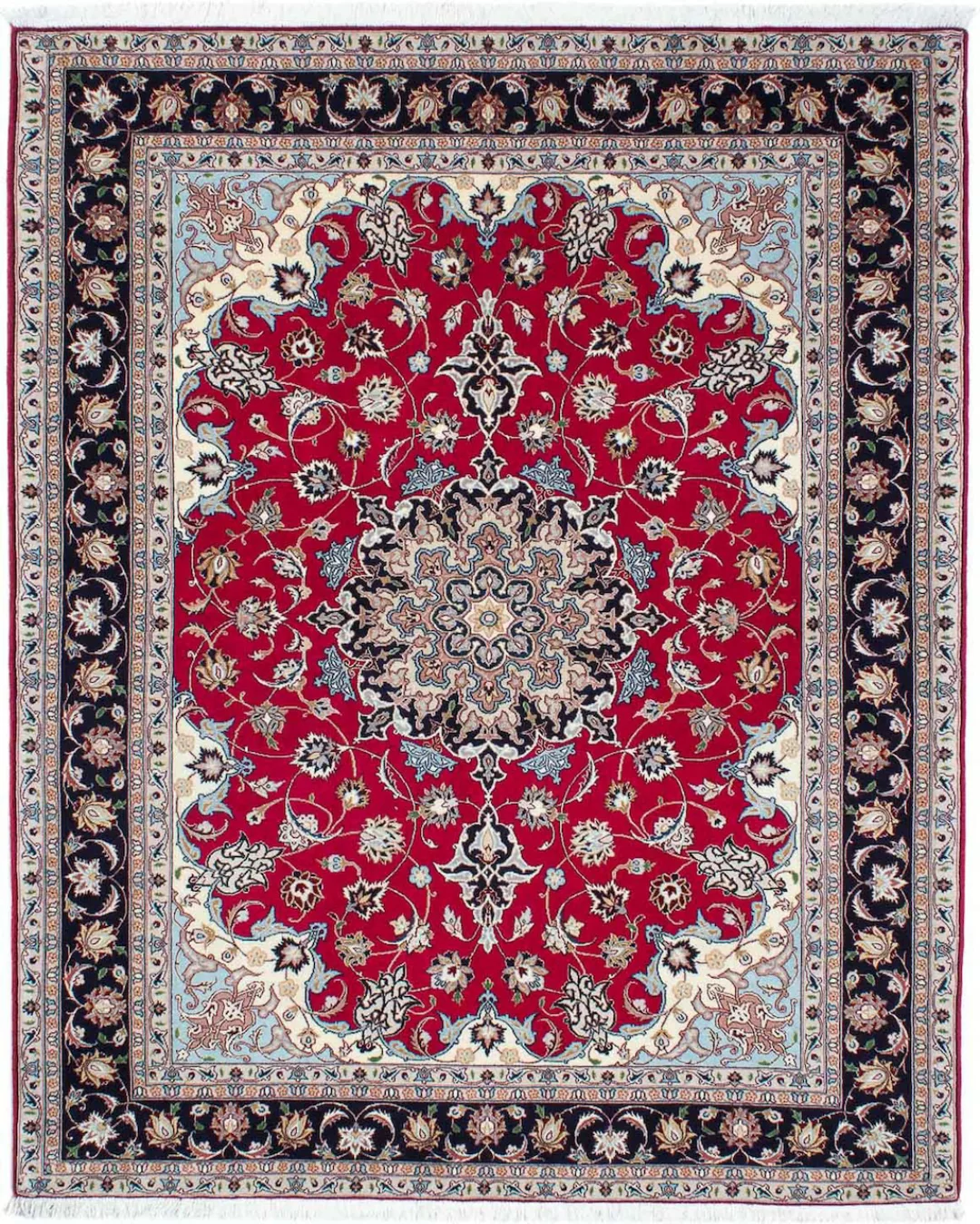 morgenland Orientteppich »Perser - Täbriz - Royal - 200 x 153 cm - dunkelro günstig online kaufen