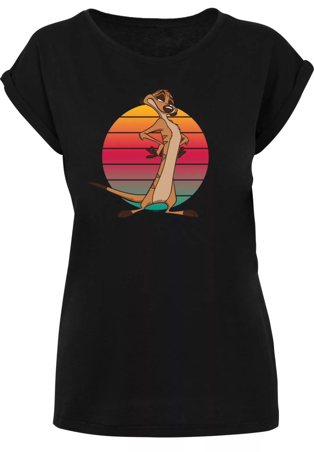 F4NT4STIC T-Shirt "Disney König der Löwen Timon Sunset", Print günstig online kaufen