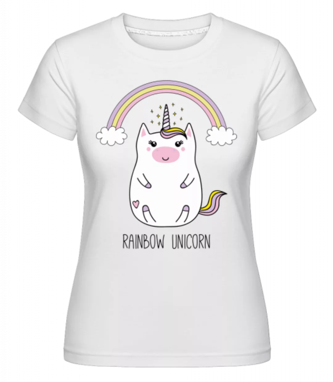 Rainbow Unicorn · Shirtinator Frauen T-Shirt günstig online kaufen