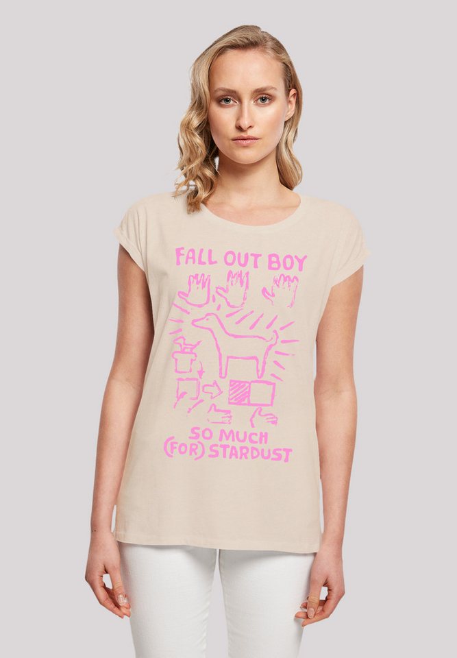 F4NT4STIC T-Shirt "Fall Out Boy Pink Dog So Much Stardust", Premium Qualitä günstig online kaufen