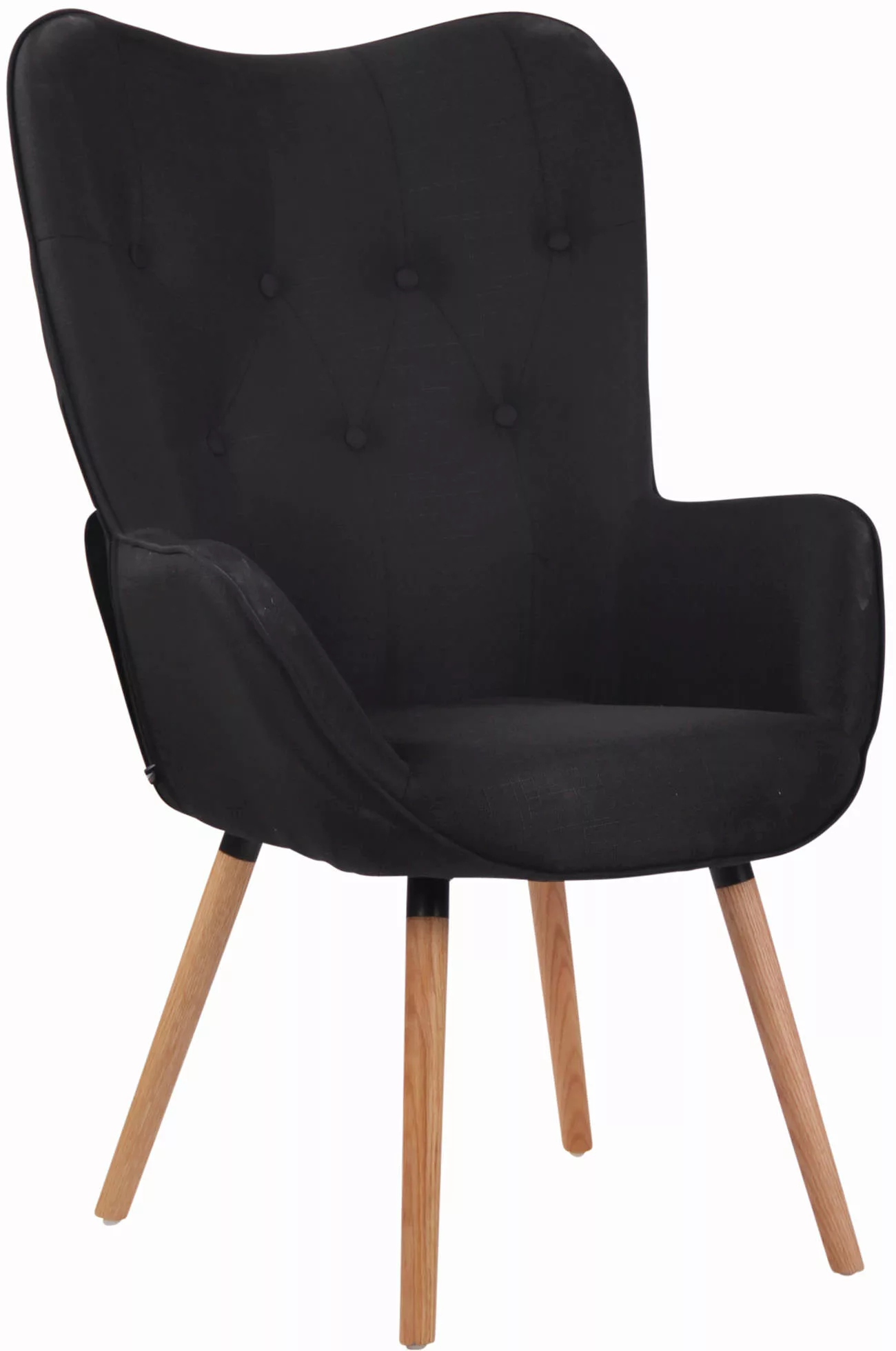 Lounger Ashford Stoff Natura Schwarz günstig online kaufen