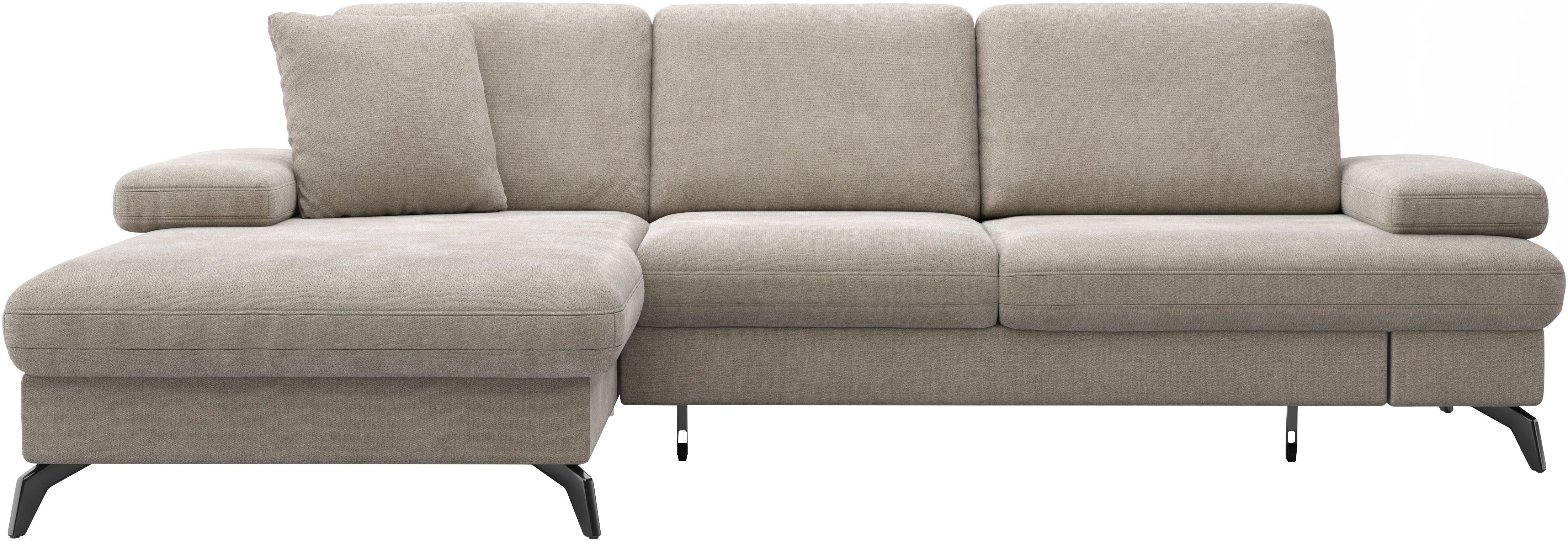 sit&more Ecksofa "Morris Jubi L-Form", inkl. Armteilfunktion und 1 Zierkiss günstig online kaufen