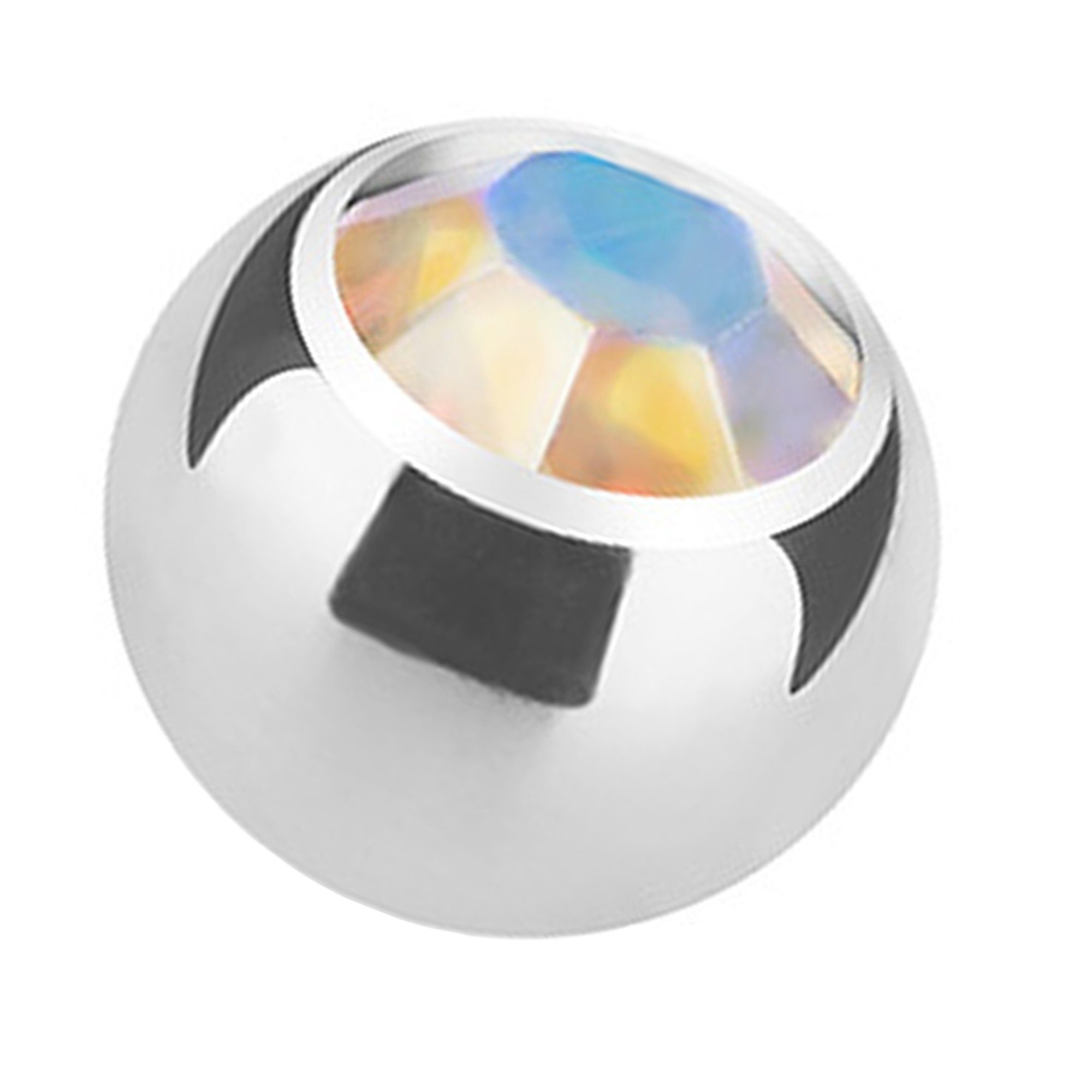 Taffstyle Piercing-Set Piercing Ersatz Schraubkugel Silber günstig online kaufen