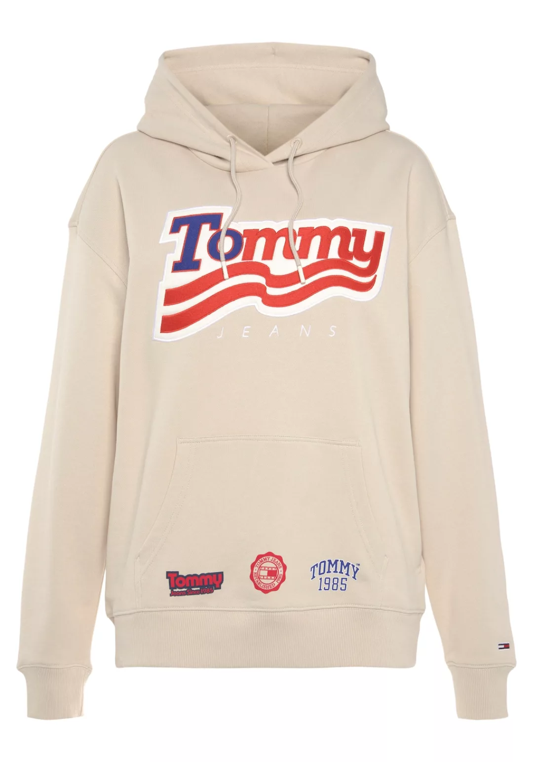 Tommy Jeans Kapuzensweatshirt "TJW RELAXED TOMMY HOODIE", mit auffälligen T günstig online kaufen