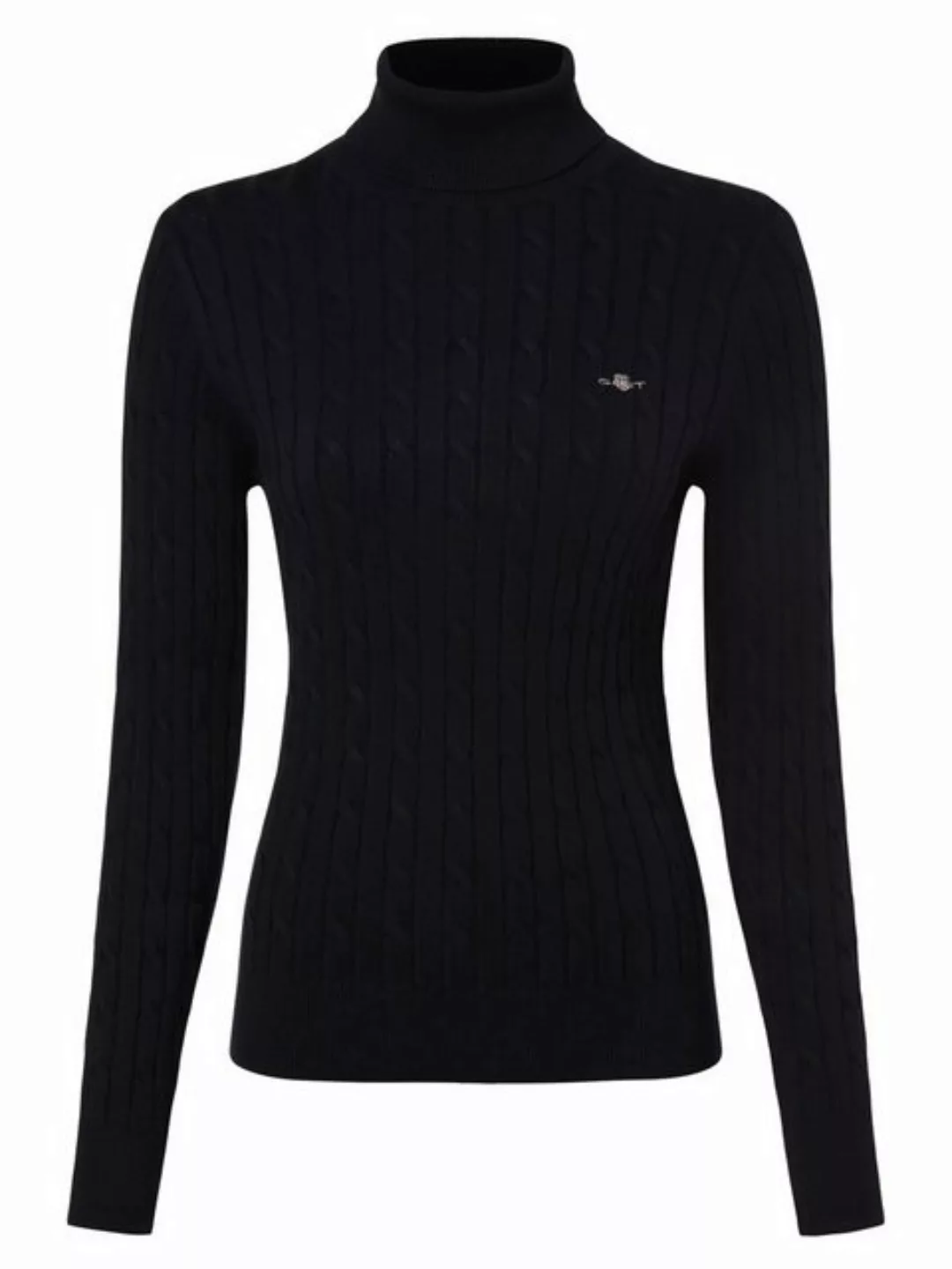 Gant Rollkragenpullover "STRETCH COTTON CABLE TURTLENECK", mit Zopfmuster günstig online kaufen