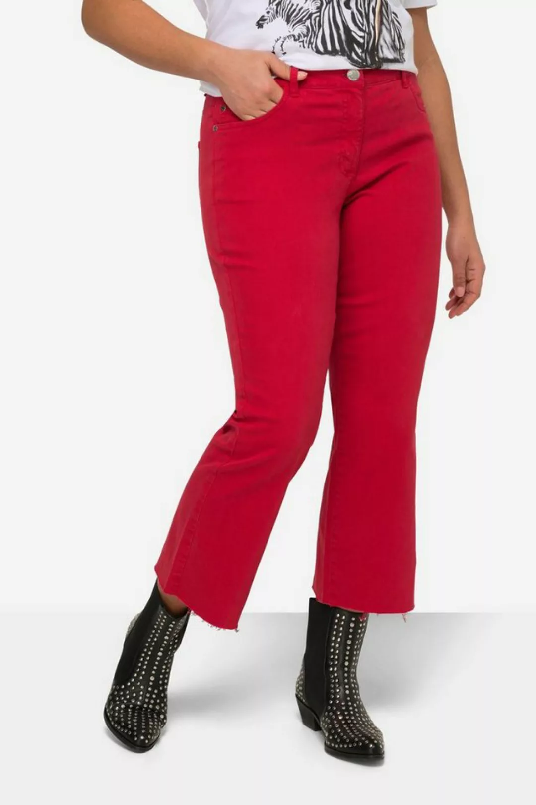 Angel of Style Regular-fit-Jeans 3/4-Jeans Schlag 5-Pocket günstig online kaufen