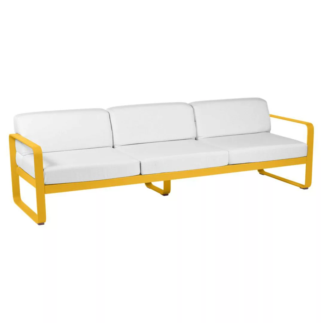 Bellevie 3-Sitzer Lounge-Sofa C6 Honig 81 Grauweiß günstig online kaufen