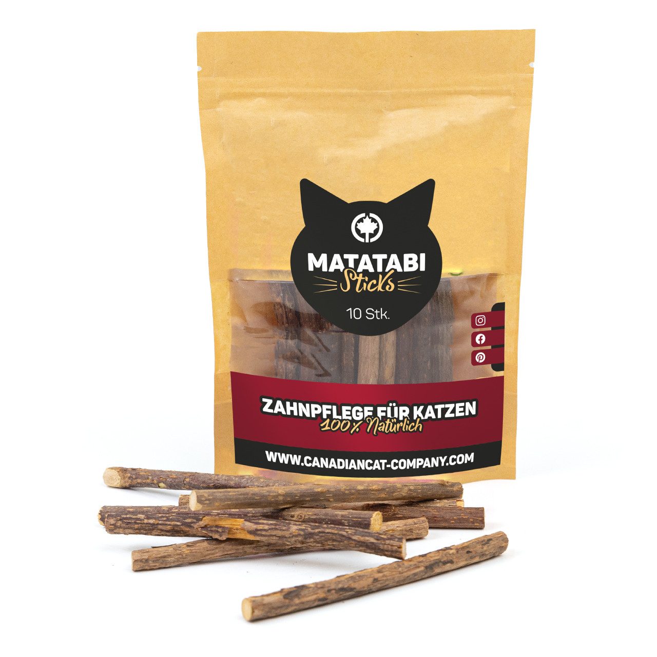 Canadian Cat Company Tier-Intelligenzspielzeug Matatabi Sticks, günstig online kaufen
