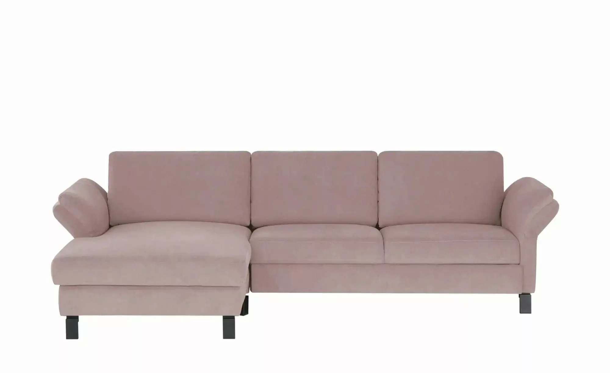 Ecksofa  Medium ¦ rosa/pink ¦ Maße (cm): B: 250 H: 78 T: 162 Polstermöbel > günstig online kaufen