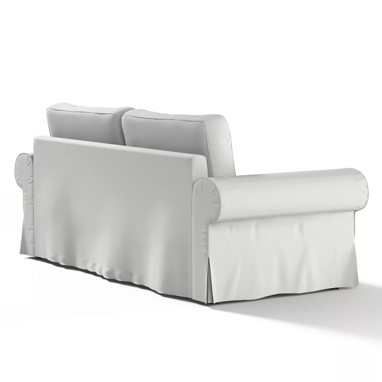 Bezug für Backabro 3-Sitzer Sofa ausklappbar, hellgrau, Bezug für Backabro günstig online kaufen