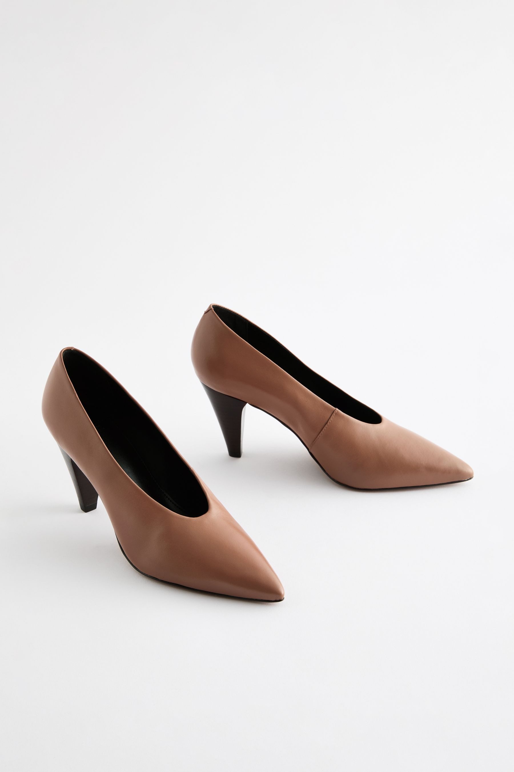 Next Signature Lederpumps mit Kegelabsatz Pumps günstig online kaufen