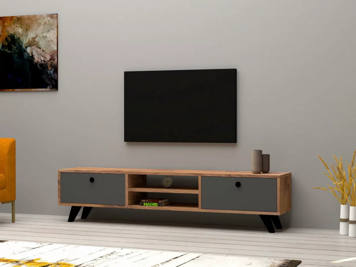 Skye Decor TV-Schrank Schränke, 37x160x29,6 cm, 100% Melaminbeschichtete Pa günstig online kaufen