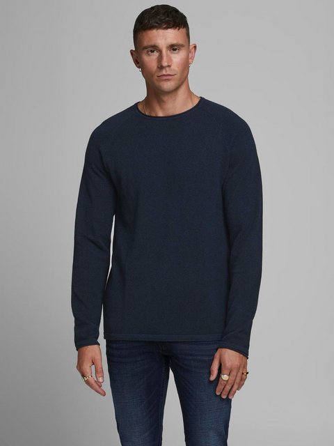 Jack & Jones Strickpullover Herren Pullover Strickpullover JJEHILL KNIT CRE günstig online kaufen