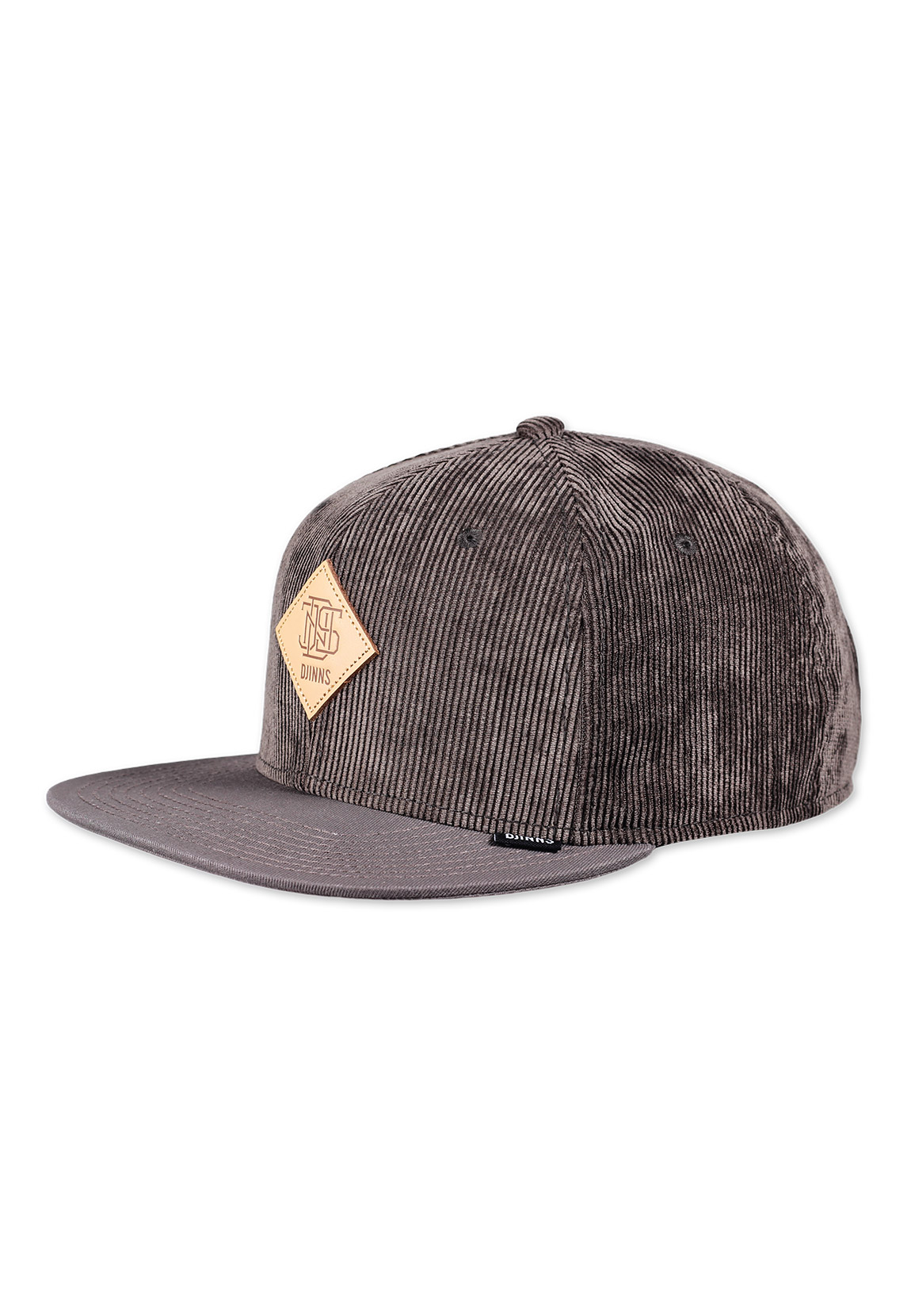 Djinns Snapback Cap 6P SB SOFTCORD Grey Grau günstig online kaufen