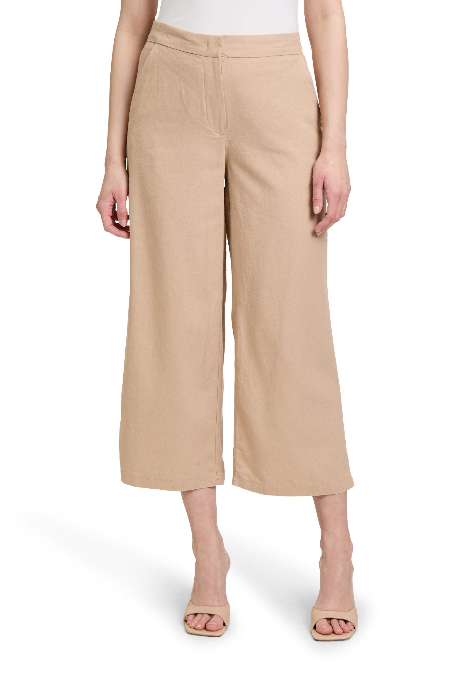 Betty Barclay Leinenhose "Betty Barclay Damen Leinenhose unifarben", Materi günstig online kaufen