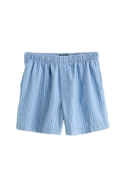 Next Shorts Leichte Denim-Shorts mit Gummibund 100 % Baumwolle (1-tlg) günstig online kaufen