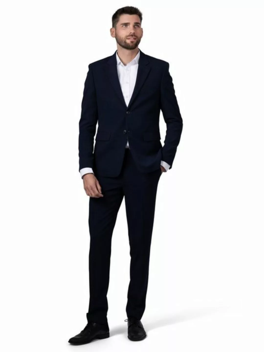 Hirschthal Anzug Herren Business Anzug Regular Fit (Anzughose & Sakko, 2-tl günstig online kaufen