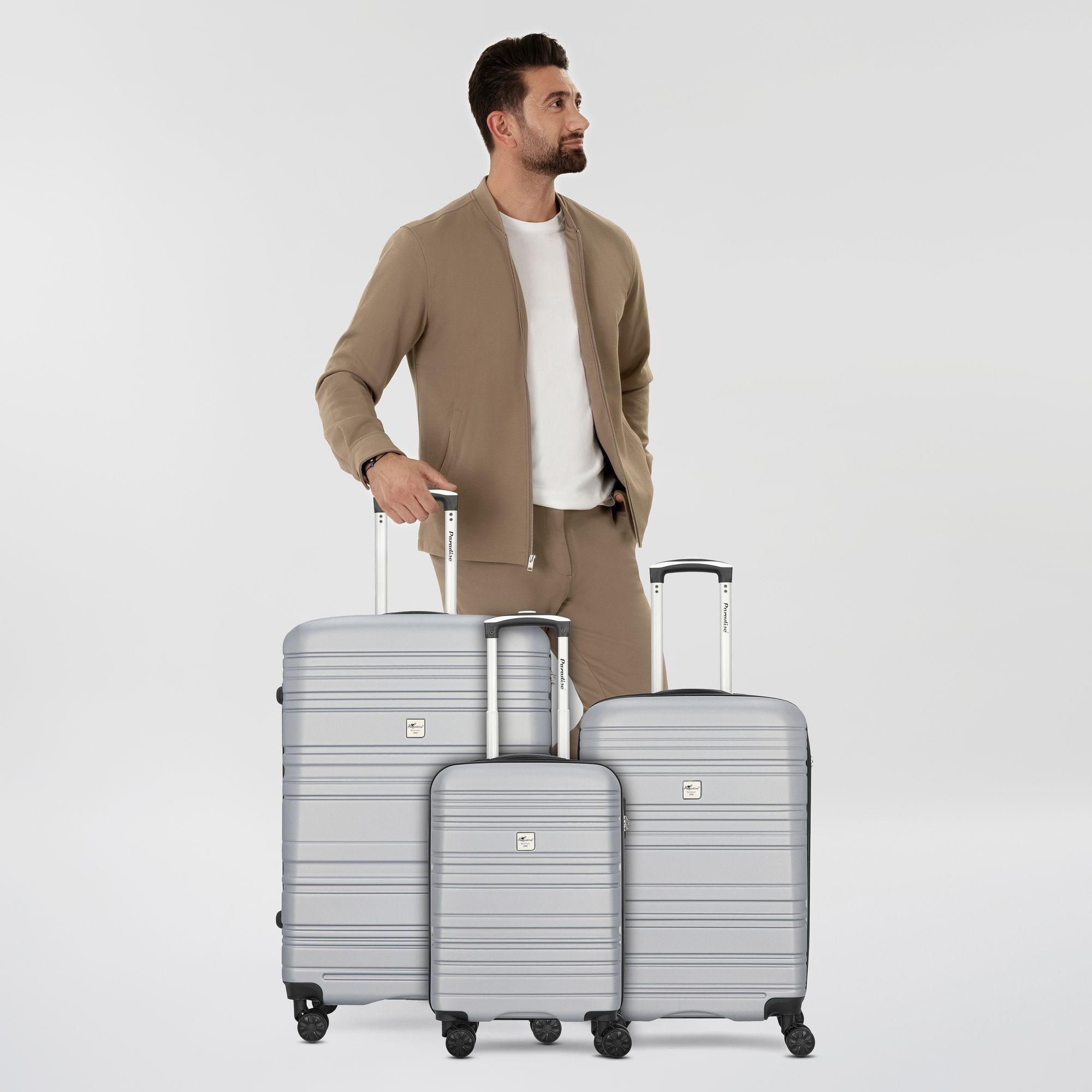 CHECK.IN® Trolleyset Paradise, 4 Rollen, (3-teilig, günstig online kaufen