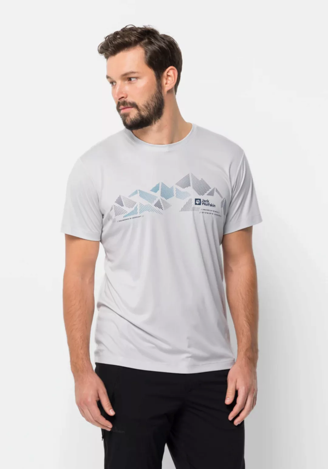 Jack Wolfskin T-Shirt "PEAK GRAPHIC T M" günstig online kaufen