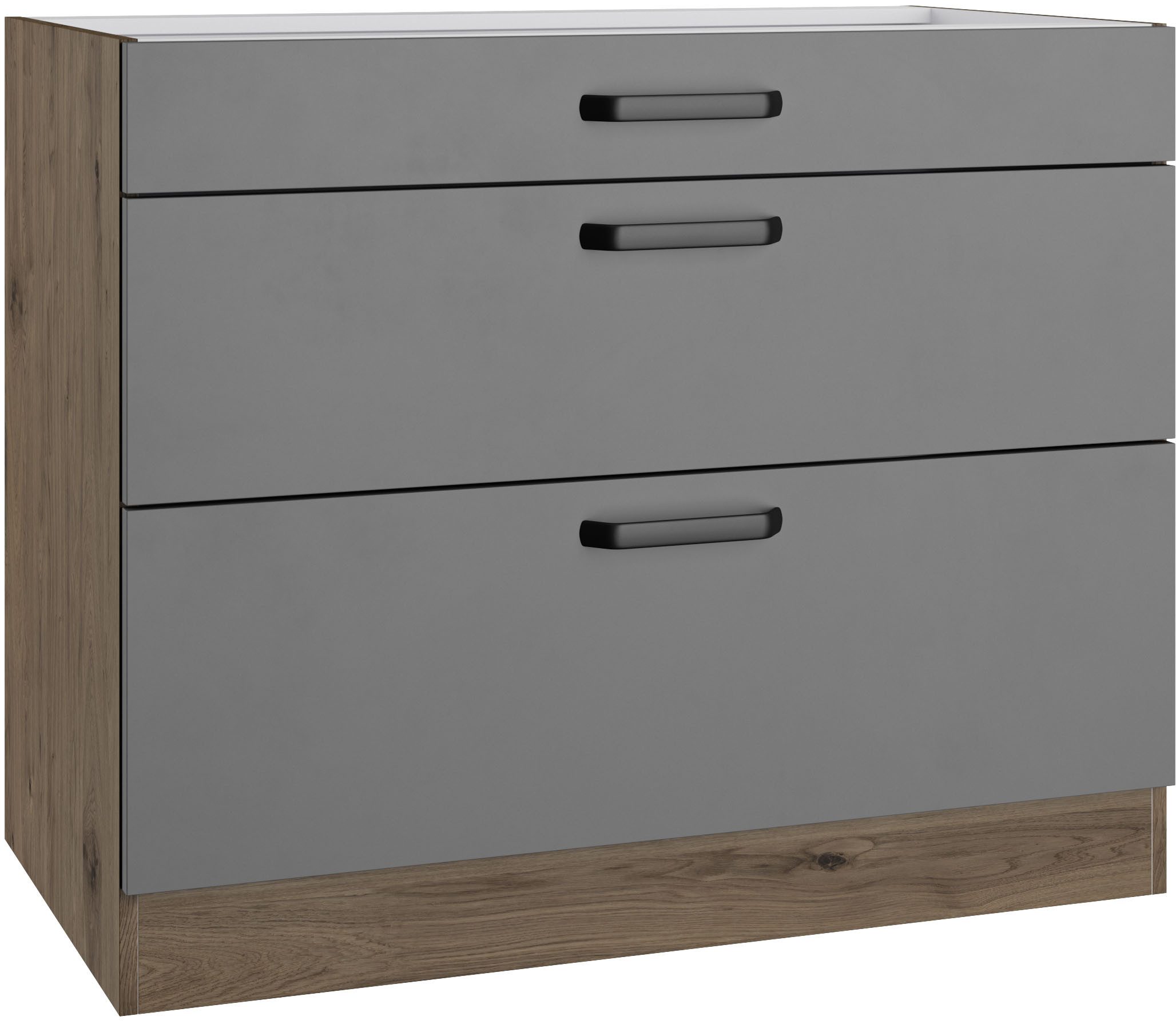 wiho Küchen Unterschrank Elba, mit zwei günstig online kaufen