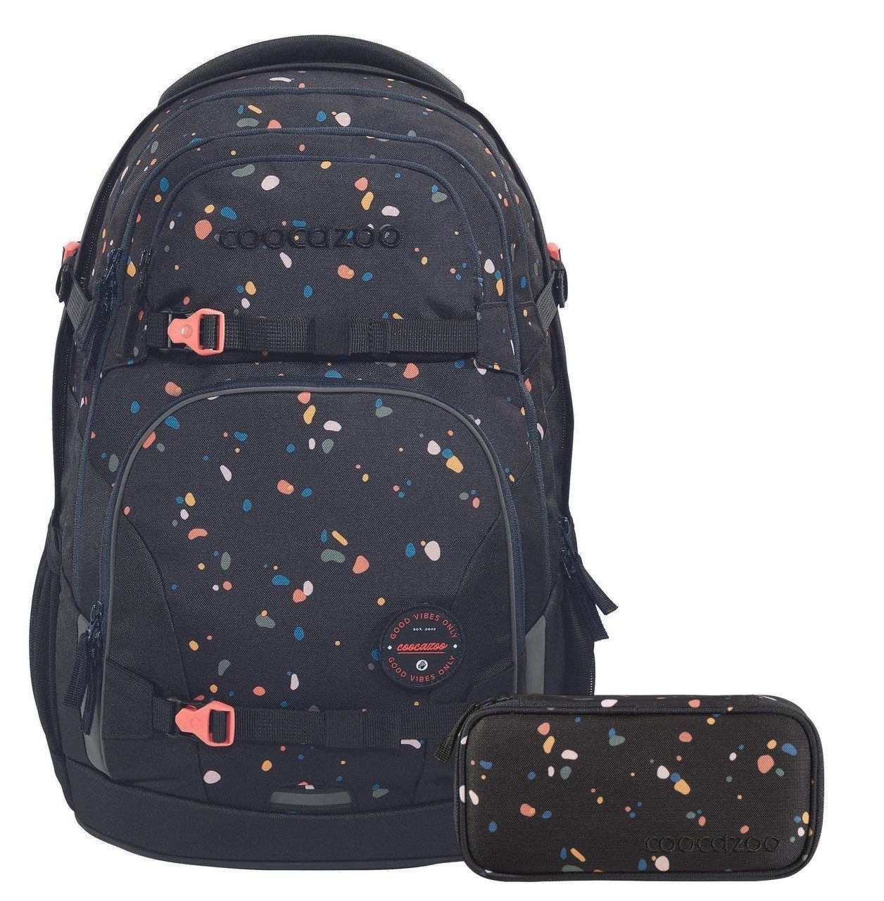 coocazoo Schulranzen Schulrucksack-Set PORTER Sprinkled Candy günstig online kaufen