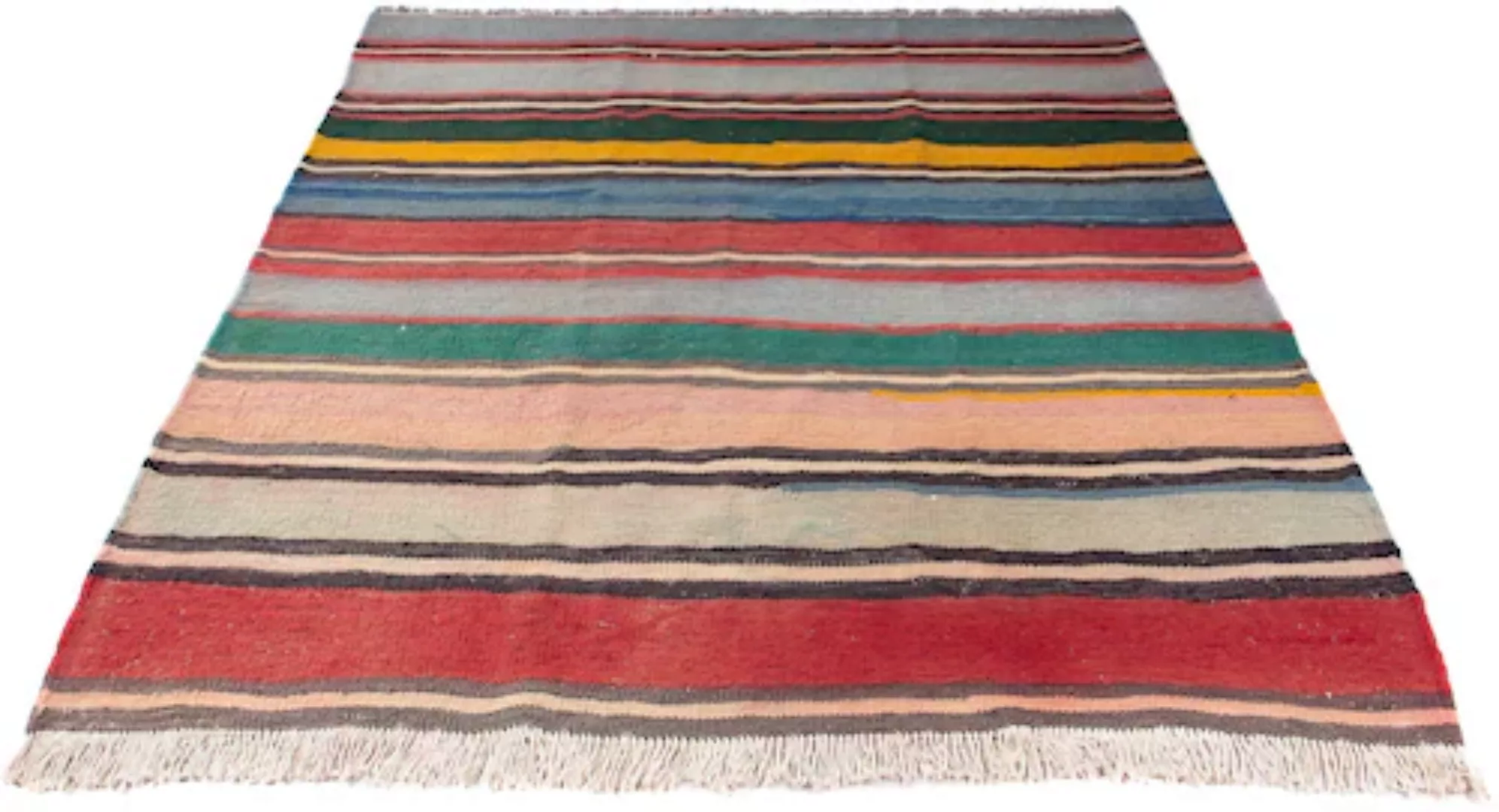 morgenland Wollteppich »Kelim - Old quadratisch - 160 x 150 cm - mehrfarbig günstig online kaufen