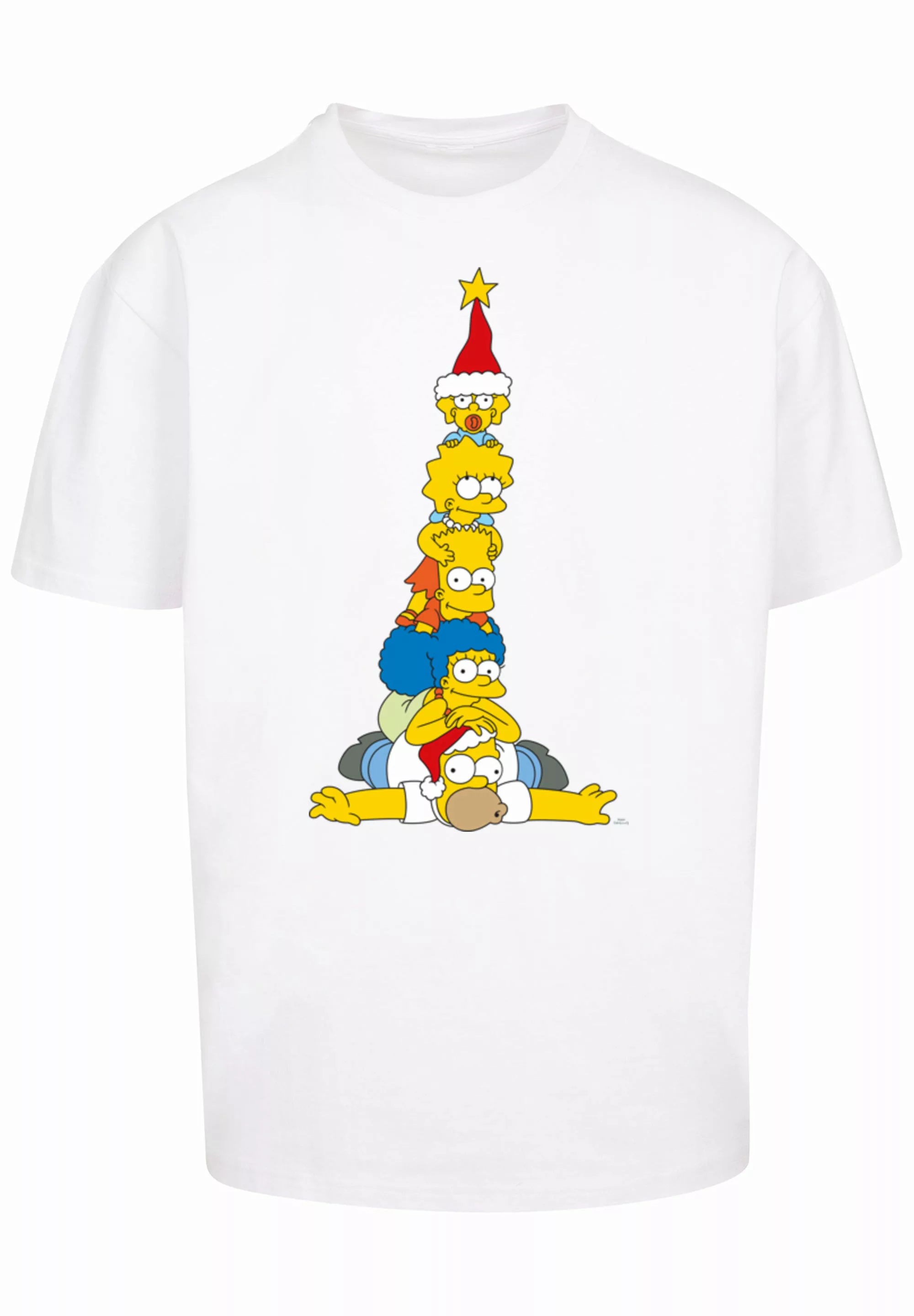 F4NT4STIC T-Shirt "The Simpsons Family Christmas Weihnachtsbaum", Print günstig online kaufen