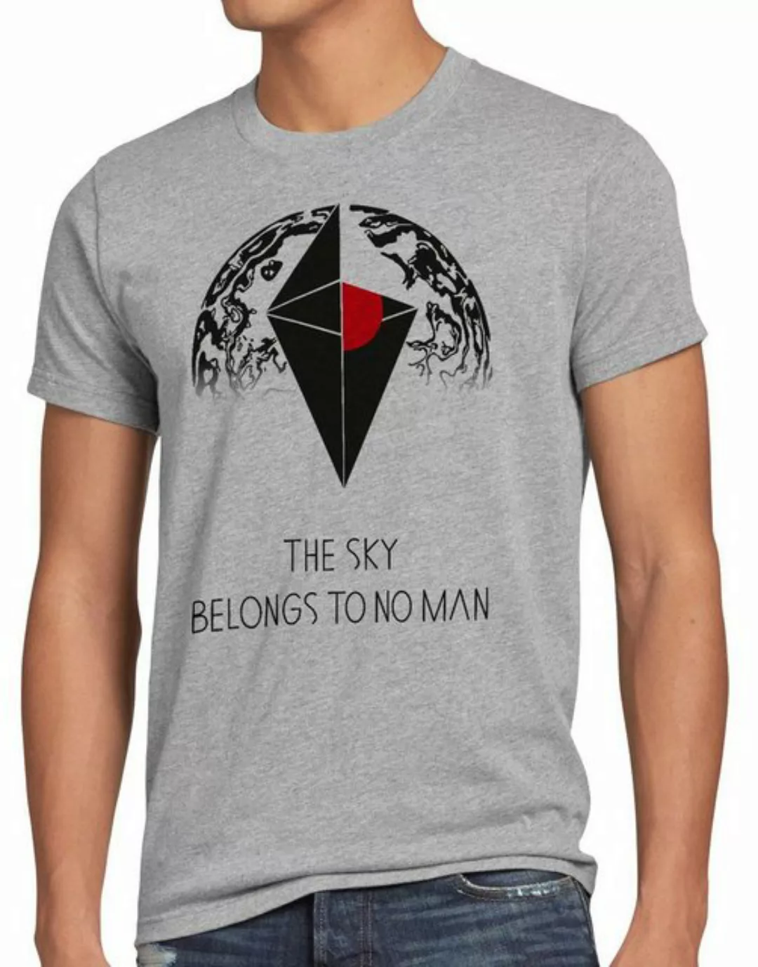 Print-Shirt Herren T-Shirt Sky belongs no man open world game weltraum reis günstig online kaufen