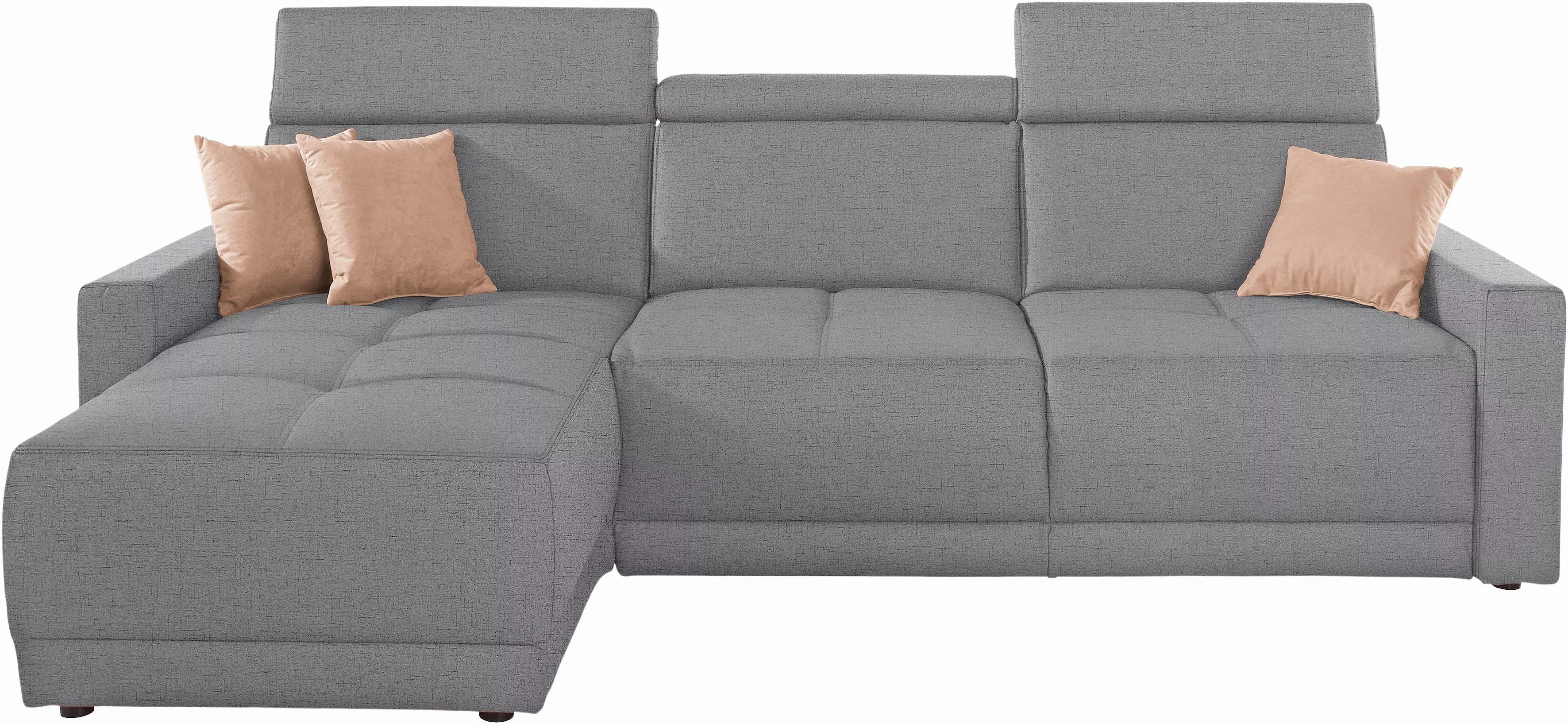 DOMO collection Ecksofa "Ava L-Form", mit Recamiere, Federkern wahlweise mi günstig online kaufen