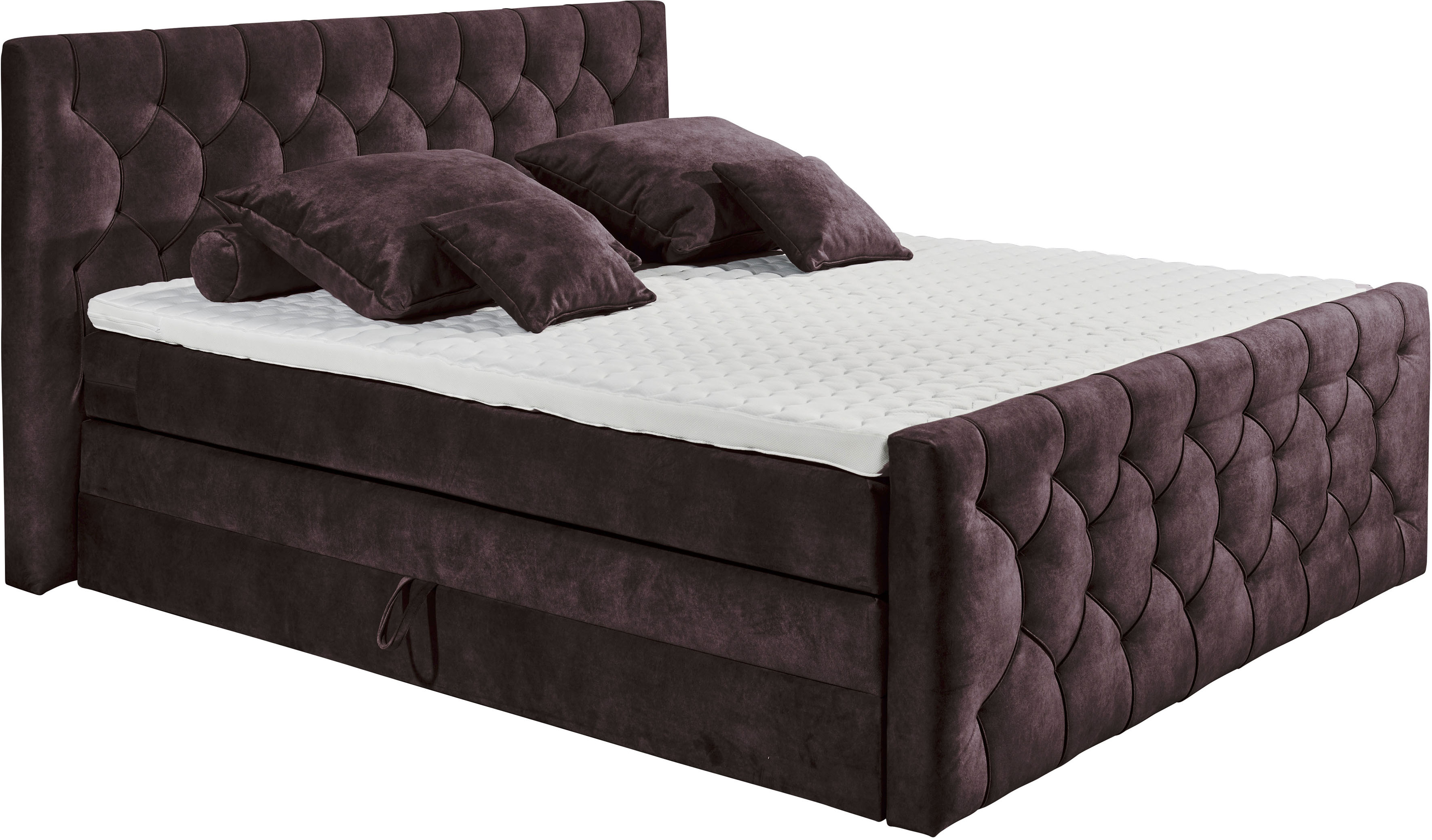 ED EXCITING DESIGN Boxspringbett »"Cashfield"! Topseller inkl. zwei Bettkäs günstig online kaufen