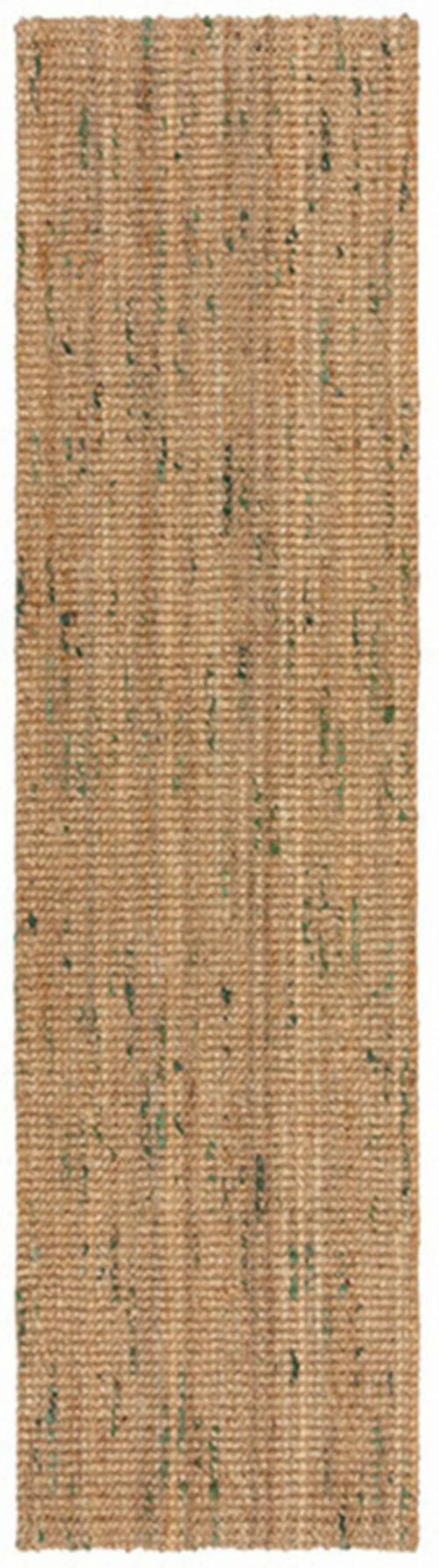FLAIR RUGS Läufer »Jute Boucle«, rechteckig, 7 mm Höhe, aus 100% Jute, mit günstig online kaufen