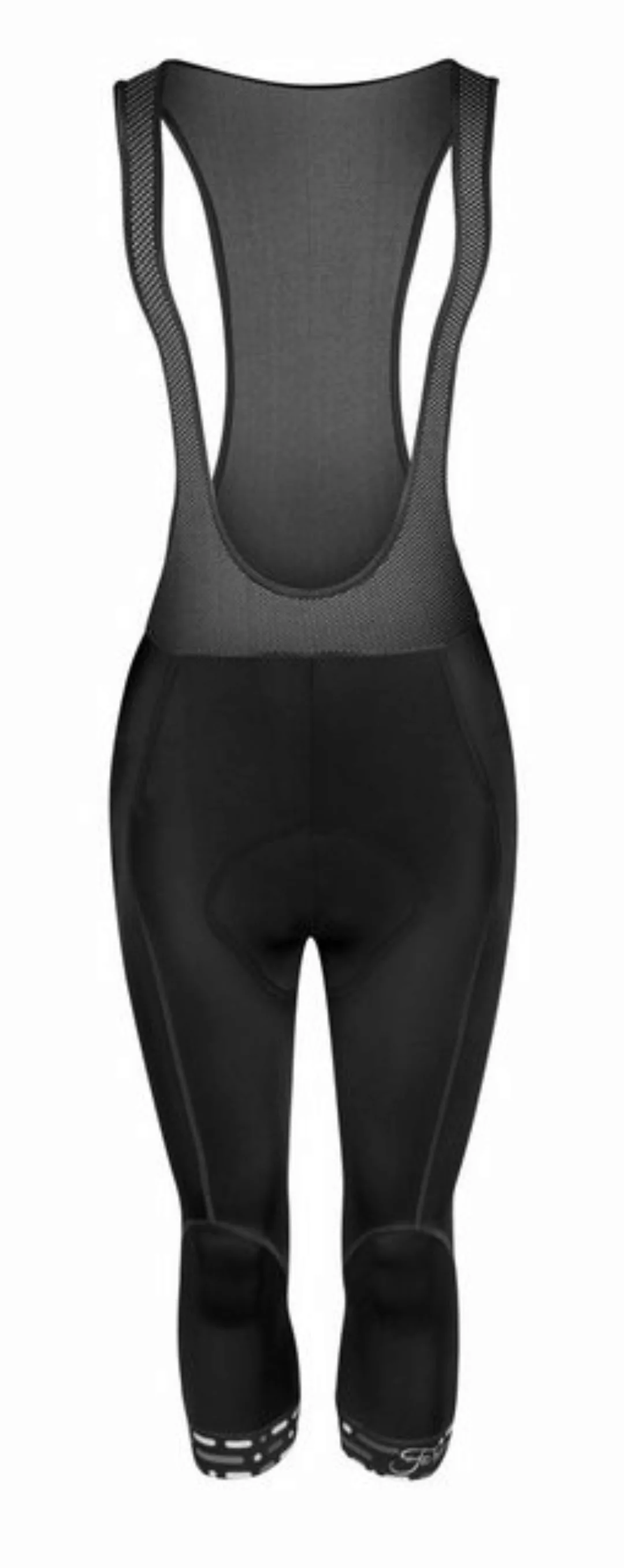 FORCE Fahrradhose Trägerhose 3/4 F STORY LADY schwarz günstig online kaufen