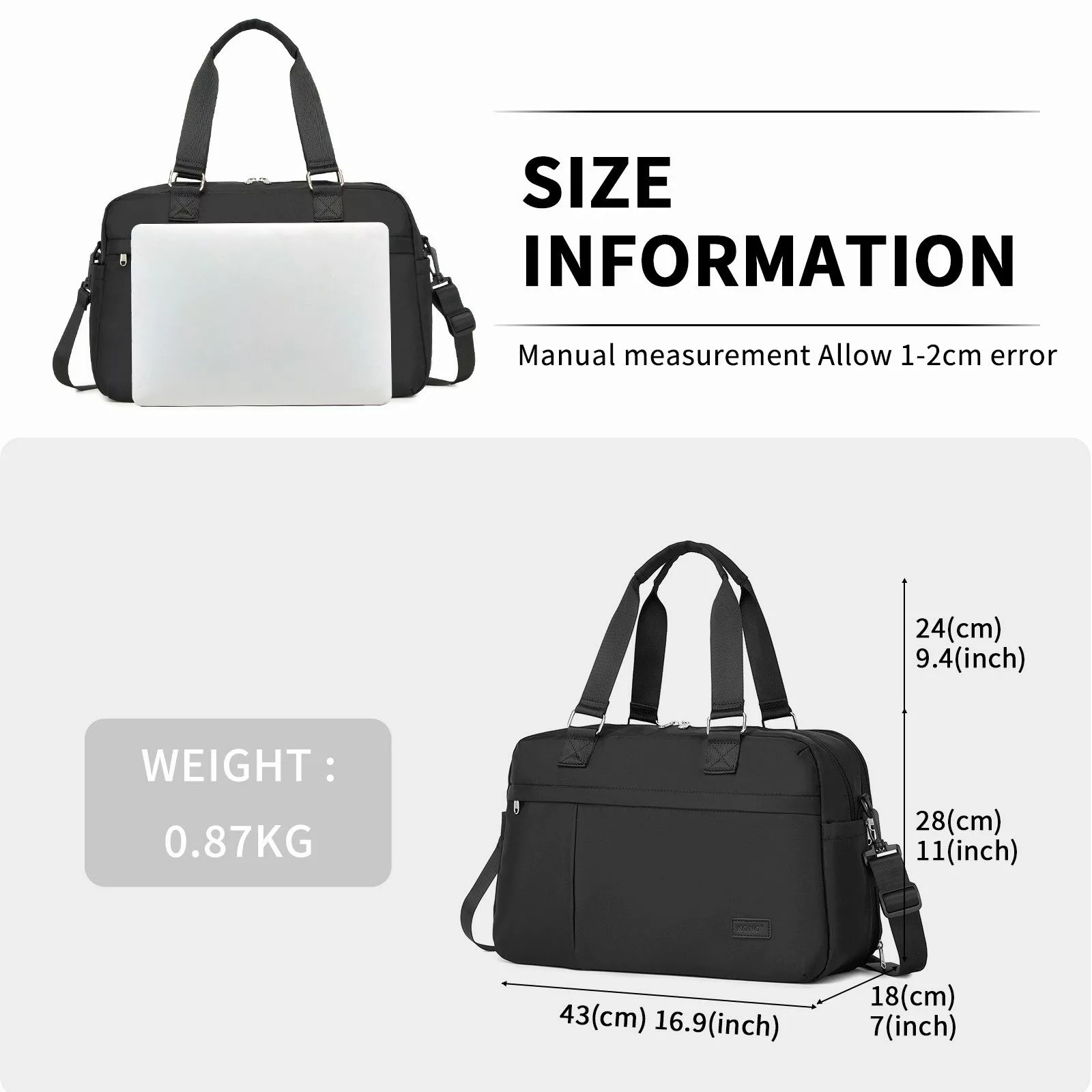 KONO Reisetasche Multifunktionale Tragetasche Bag mit günstig online kaufen