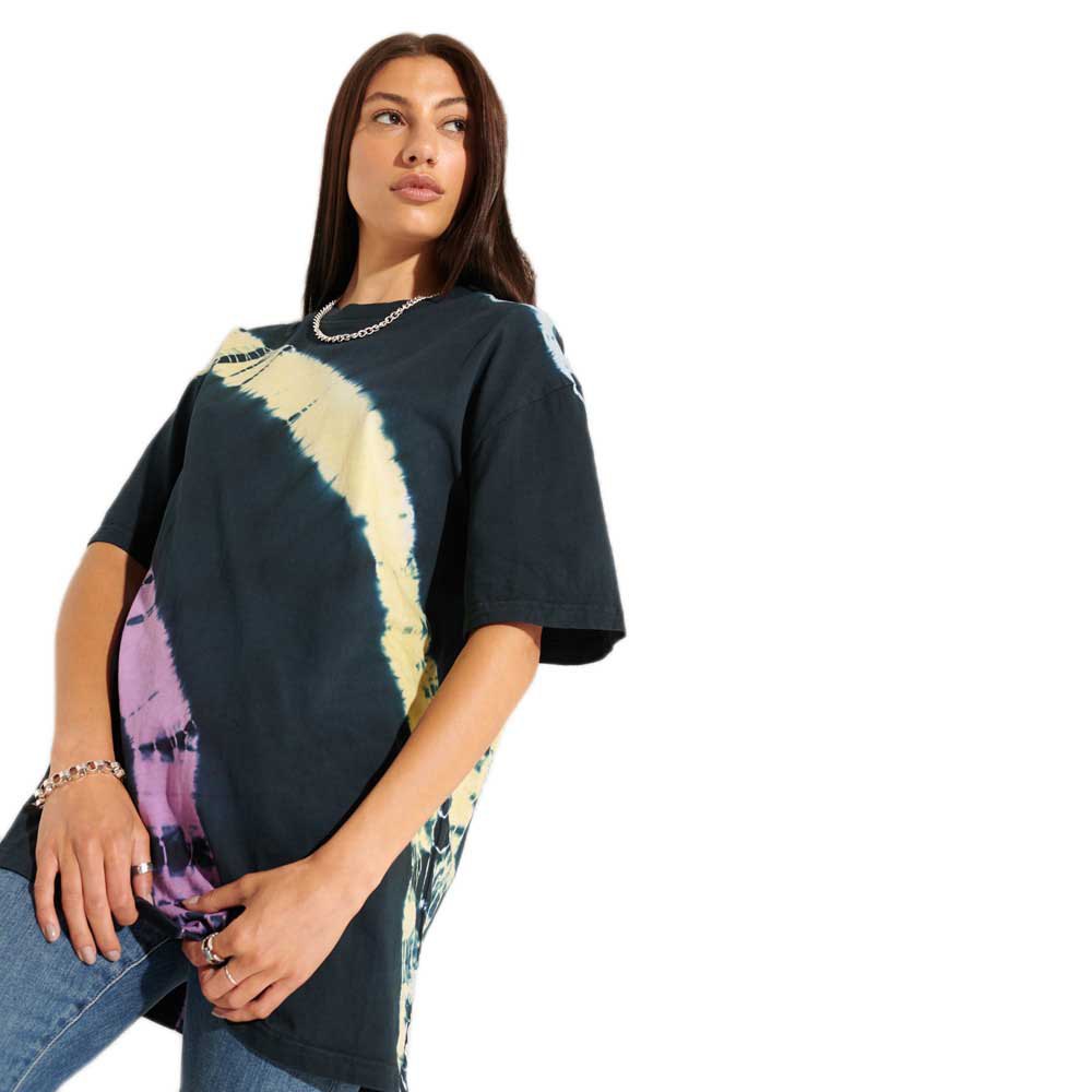 Superdry Code Tie Dye Tee S-M Deep Navy / Multi günstig online kaufen